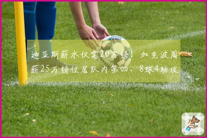 迪亚斯薪水仅需20万镑！加克波周薪25万镑位居队内第四，8球4助攻表现大幅缩水